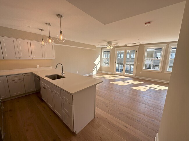 Kitchen and Living Space - 424 4th St