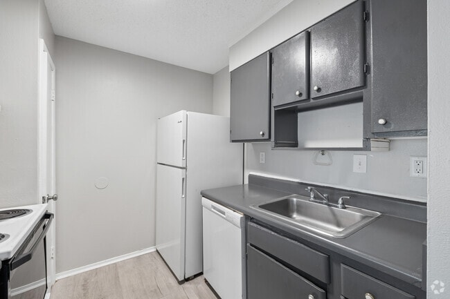 Unidad 1 - 2 habitaciones, 1 baño - 950 pies cuadrados - Cocina - Shell Pointe Apartments