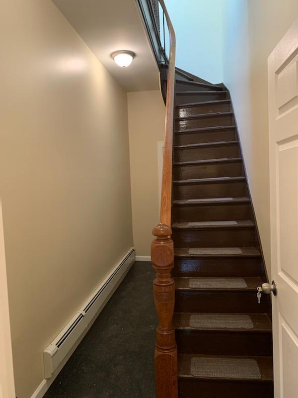 2nd floor entrance/stairs to apartment - 801 Van Duzer St