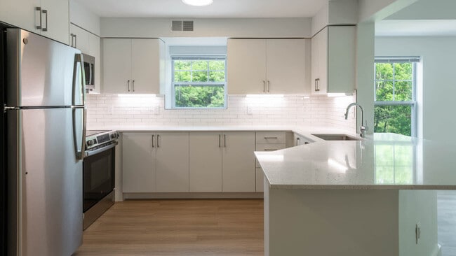 Kitchen with Stainless Steel Appliances - Rosecliff