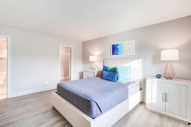 Large Newly Renovated Bedrooms with Wood-Style Flooring, Oversized Windows & Great Closet Space - Creekside Village I