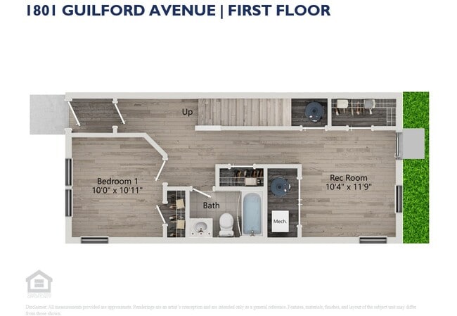 Floorplan - 1801 Guilford