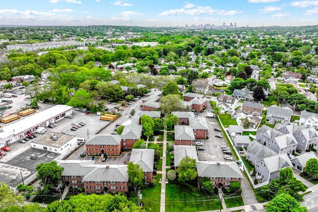Aerial Photo - Newton Gardens