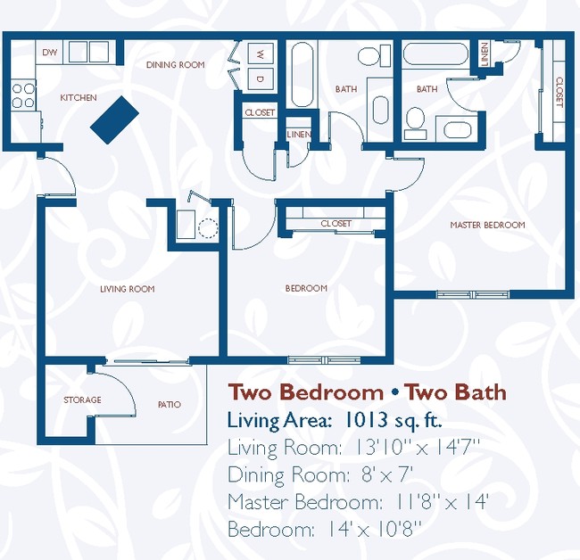 2BR/2BA - Edgewater Village