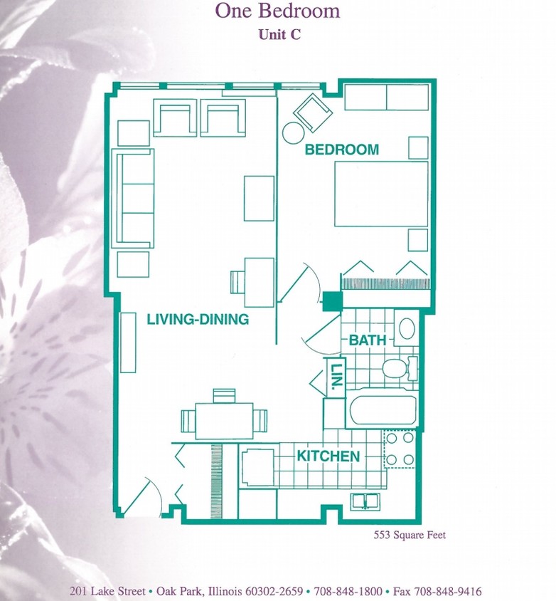 1HAB/1BA - Heritage House Apartments