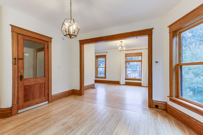 Refinished original hardwood floors - 1322 NE Lowry Ave