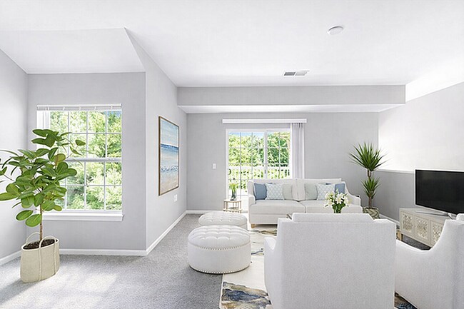 Apartamentos 43 Norte, segundo piso, concepto abierto, sala de estar - 43 North