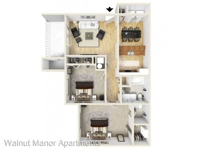 Foto del interior - Walnut Manor Apartments
