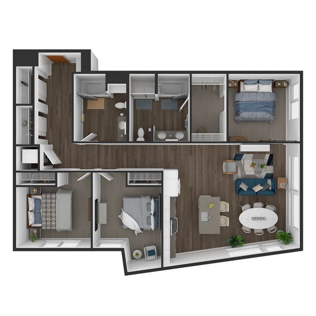 Floorplan - The Heron Flats and Lofts