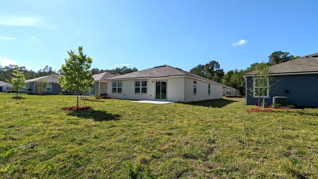 Back of house and yard - 35 Cannon Ball Dr