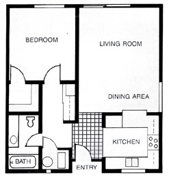 1BR/1BA - Sonoma Point Apartments