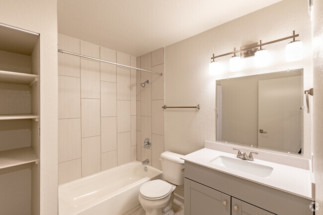 1BR, 1BA, - 790SF - Bathroom - Apartments 36