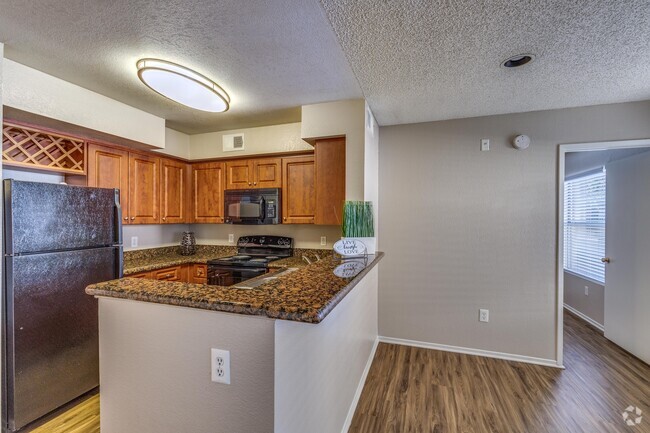 2 BR, 2 BA (Catalina) - 1,000 SF - Tower at Tropicana Luxury Apartments