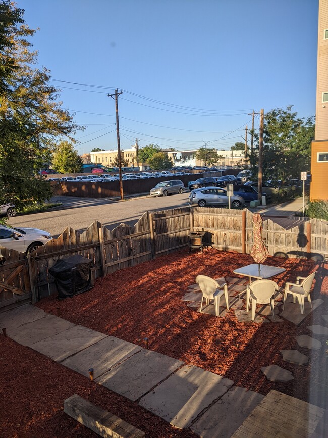 Front yard view towards downtown - 146 W 3rd St