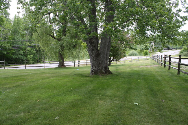 Side yard - 98 Bedford Center Rd