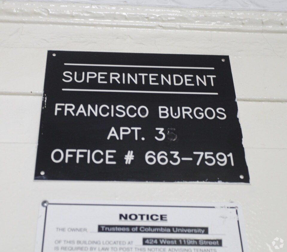 Foto del edificio - 424-430 W 119th St