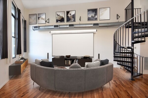 Renovación de la sala de estar - Trolley Lofts