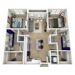 Two Bedroom / Two Bath