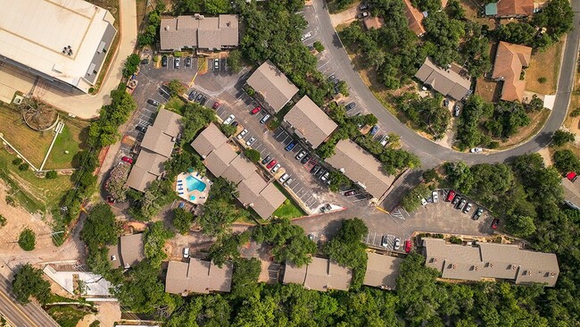 Vista aérea de Settlers Creek - Settlers Creek Apartments