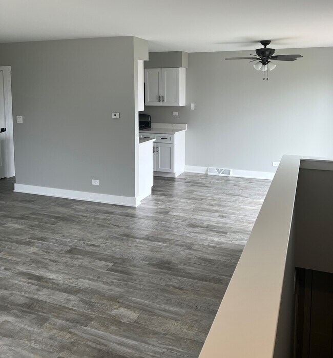 looking into unit from the top of the stairs - 155 Spuhler Dr