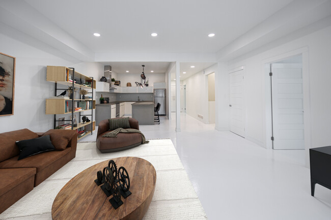 Kitchen as viewed from Living Room - 764 Dundas St