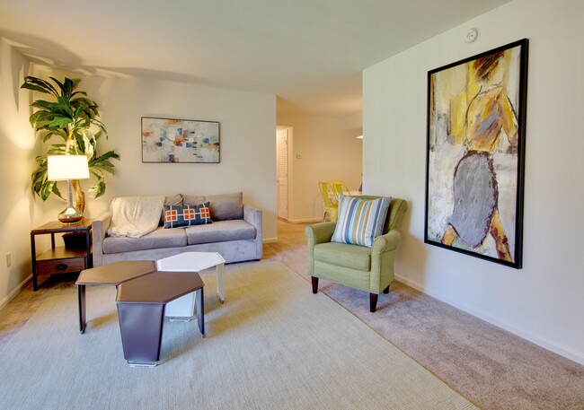 Sala de estar del apartamento Chasewood - Chasewood Apartments