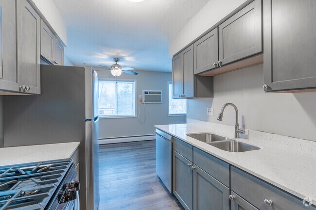 Douglas Drive Terrace - Cocina 1BR, 1BA - 750SF - Cocina - Douglas Drive Terrace