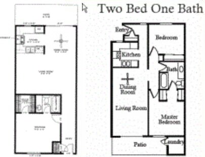 2HAB/1BA - Lakeview Apartments