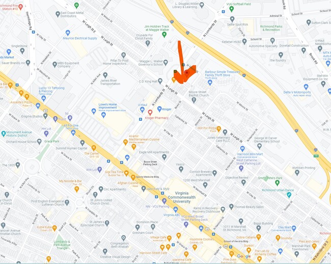 Photo - 1025 N Lombardy St Townhome