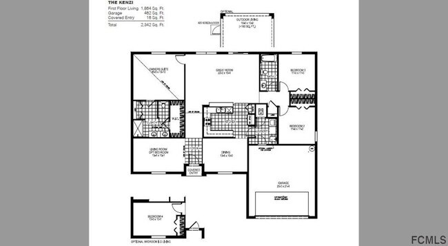 Foto del edificio - Gorgeous 2021 Built 4 Bed 2 Bath Home in P...