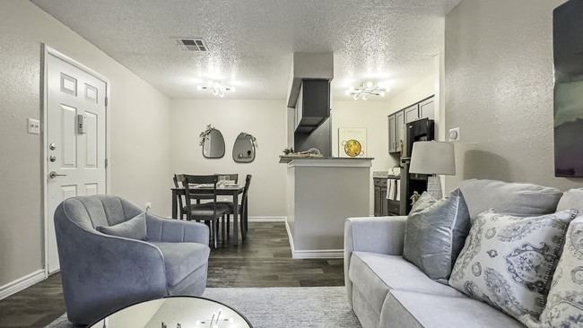 Living Room- A2-1BR-1BA-V at SoCo-001.jpg - V at SoCo