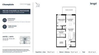 Interior Photo - Champlain Village Urbain