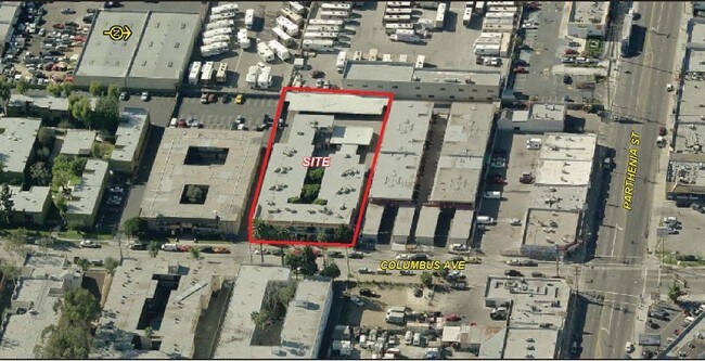 Aerial Photo - Columbus Apartments