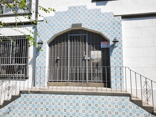 Main gate - 830 N Hoover St