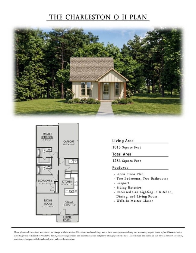 Floorplan - Maple Grove Cottages