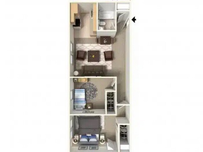 Foto del interior - Cliffside Apartments