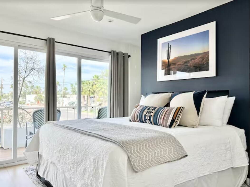 Stunning master with deck and bath attached! - 7740 E Heatherbrae Ave