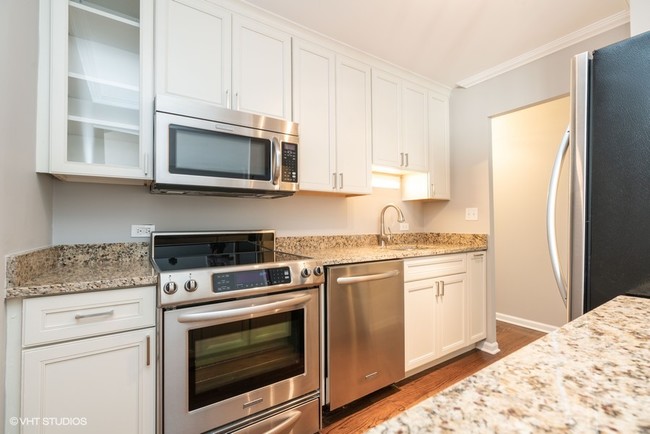 Gorgeous White Open Kitchen - 1355 N Sandburg Terrace