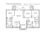 The Charleston - Three Bedroom, Two Bath (D2)