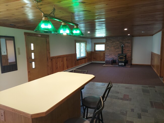 Living room from kitchen - 220 Ice House Rd