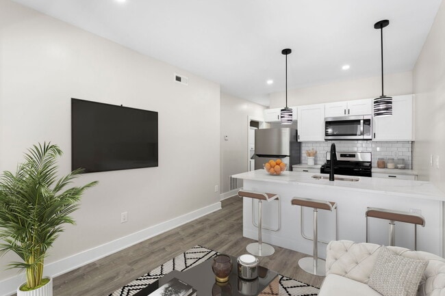 Unit 1 kitchen/living area - 811 S 56th St