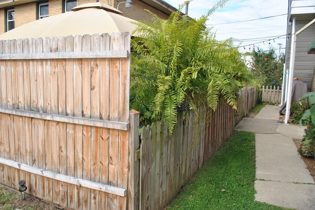 Garden entrance - 1323 Quarrier St