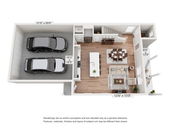 C1 floor plan Cypress Heights - Cypress Heights