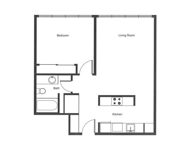 Foto del interior - Hollywood Towne House Apartments