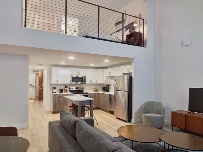 Unidad tipo loft - Área de cocina - The Witherspoon