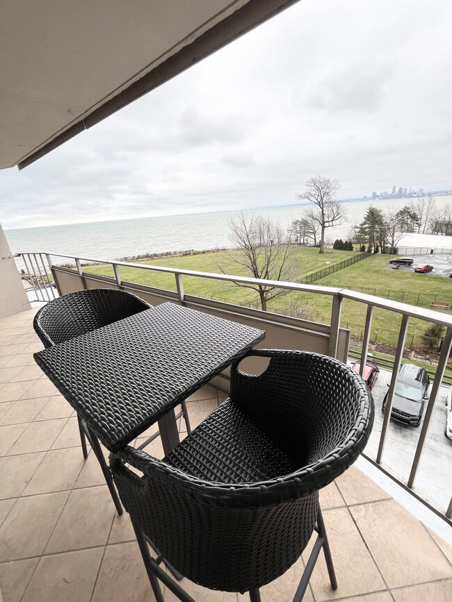 large private balcony - 12900 Lake Ave