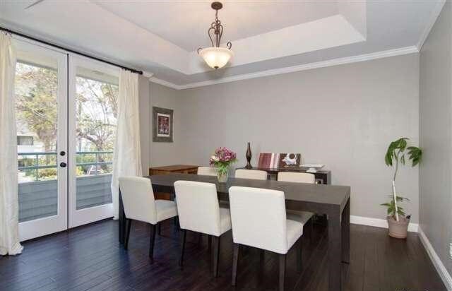 Dining Room with balcony access or den/4th bedroom - 10640 Wilkins Ave