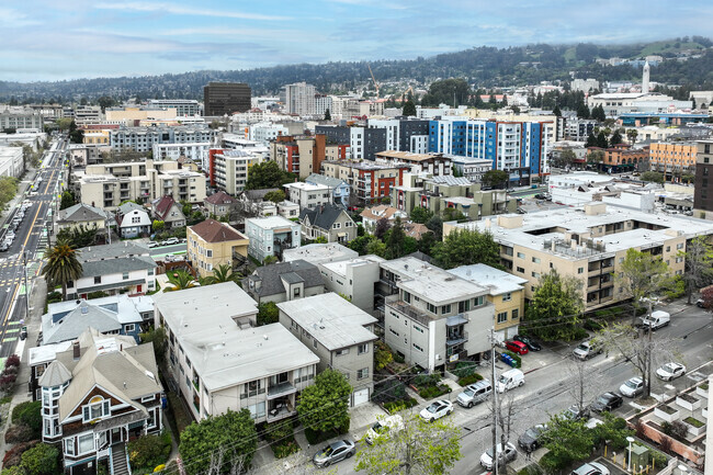 2009-2011-2015 Building Aerial - 2015 Haste St.