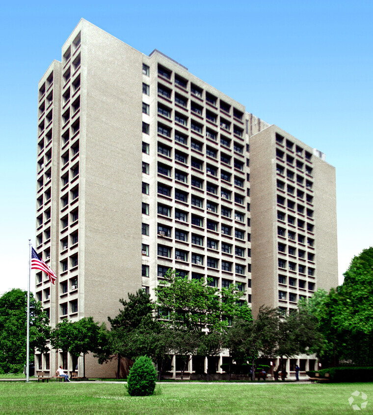 View from the southeast - Anthony Spallino Towers