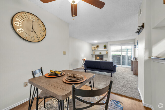 1 BR, 1 BA, 718 SF. - Dining Room - Chasewood Apartments